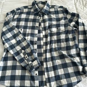 Goodfellow & Co. Men’s Blue and White Flannel